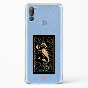 Tarot Card Zodiac Scorpio Crystal Clear Transparent Case-(Samsung)