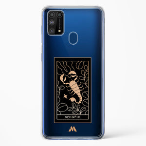 Tarot Card Zodiac Scorpio Crystal Clear Transparent Case-(Samsung)
