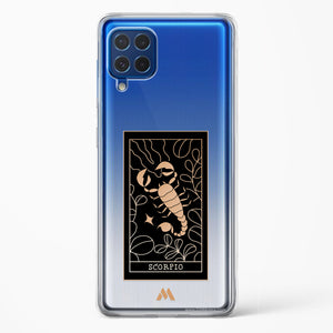 Tarot Card Zodiac Scorpio Crystal Clear Transparent Case-(Samsung)