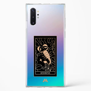 Tarot Card Zodiac Scorpio Crystal Clear Transparent Case-(Samsung)