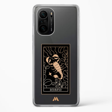 Tarot Card Zodiac Scorpio Crystal Clear Transparent Case-(Xiaomi)