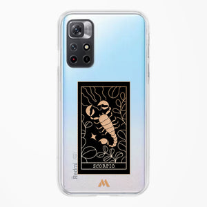 Tarot Card Zodiac Scorpio Crystal Clear Transparent Case-(Xiaomi)