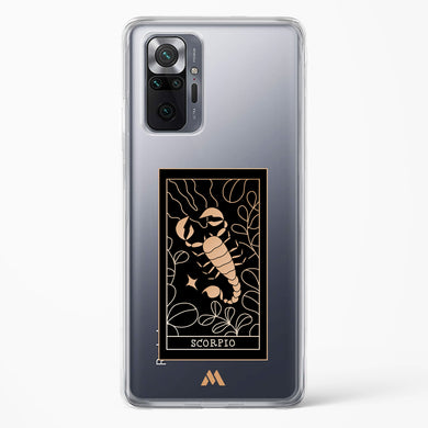 Tarot Card Zodiac Scorpio Crystal Clear Transparent Case-(Xiaomi)