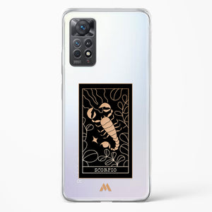 Tarot Card Zodiac Scorpio Crystal Clear Transparent Case (Xiaomi)