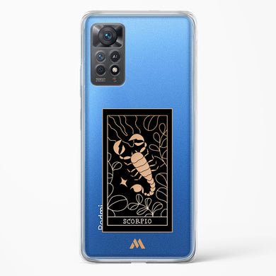 Tarot Card Zodiac Scorpio Crystal Clear Transparent Case-(Xiaomi)