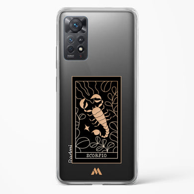 Tarot Card Zodiac Scorpio Crystal Clear Transparent Case-(Xiaomi)