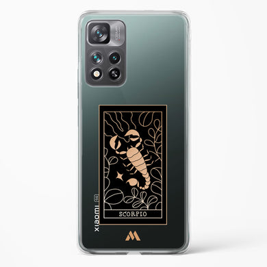 Tarot Card Zodiac Scorpio Crystal Clear Transparent Case-(Xiaomi)