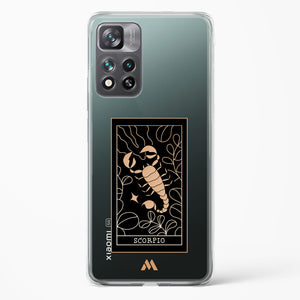Tarot Card Zodiac Scorpio Crystal Clear Transparent Case-(Xiaomi)
