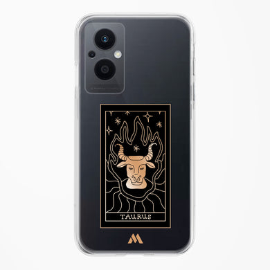 Tarot Card Zodiac Taurus Crystal Clear Transparent Case-(Oppo)