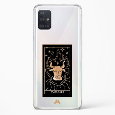 Tarot Card Zodiac Taurus Crystal Clear Transparent Case-(Samsung)