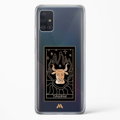 Tarot Card Zodiac Taurus Crystal Clear Transparent Case-(Samsung)