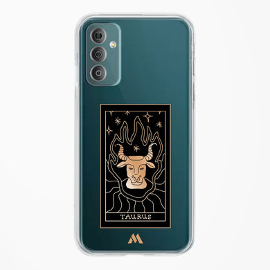 Tarot Card Zodiac Taurus Crystal Clear Transparent Case-(Samsung)
