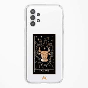 Tarot Card Zodiac Taurus Crystal Clear Transparent Case-(Samsung)