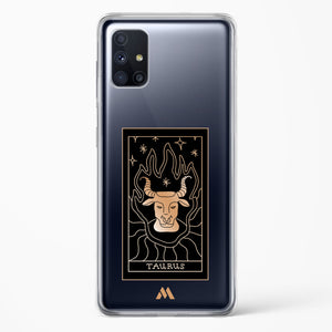 Tarot Card Zodiac Taurus Crystal Clear Transparent Case-(Samsung)