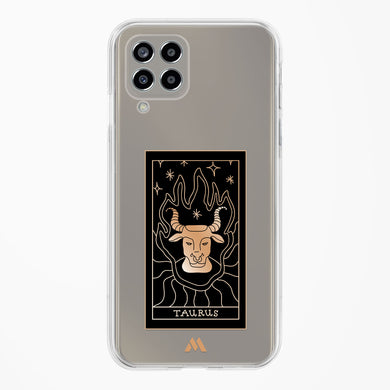 Tarot Card Zodiac Taurus Crystal Clear Transparent Case-(Samsung)