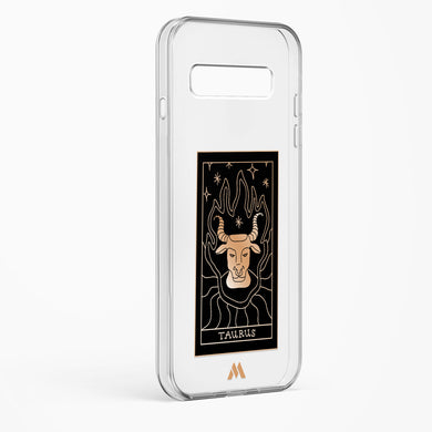 Tarot Card Zodiac Taurus Crystal Clear Transparent Case-(Samsung)