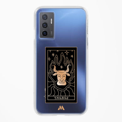 Tarot Card Zodiac Taurus Crystal Clear Transparent Case-(Vivo)