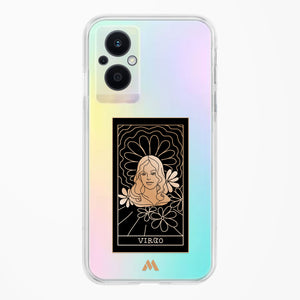 Tarot Card Zodiac Virgo Crystal Clear Transparent Case-(Oppo)