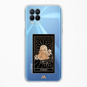 Tarot Card Zodiac Virgo Crystal Clear Transparent Case-(Realme)