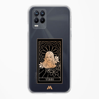 Tarot Card Zodiac Virgo Crystal Clear Transparent Case-(Realme)