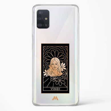 Tarot Card Zodiac Virgo Crystal Clear Transparent Case-(Samsung)