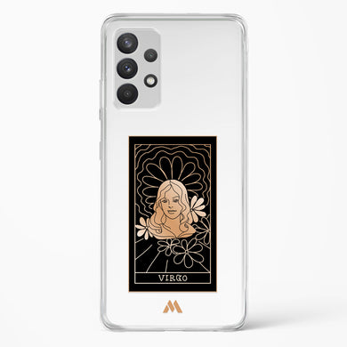Tarot Card Zodiac Virgo Crystal Clear Transparent Case-(Samsung)