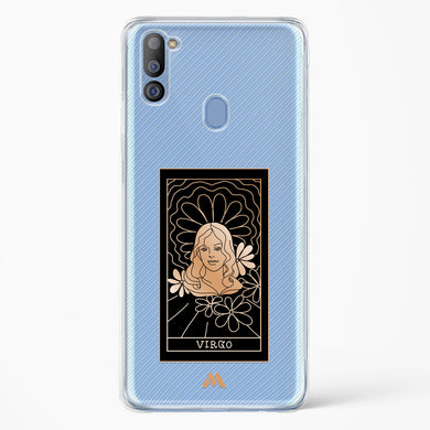 Tarot Card Zodiac Virgo Crystal Clear Transparent Case-(Samsung)