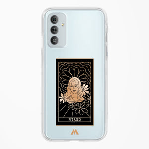 Tarot Card Zodiac Virgo Crystal Clear Transparent Case-(Samsung)