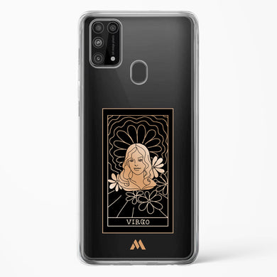 Tarot Card Zodiac Virgo Crystal Clear Transparent Case-(Samsung)
