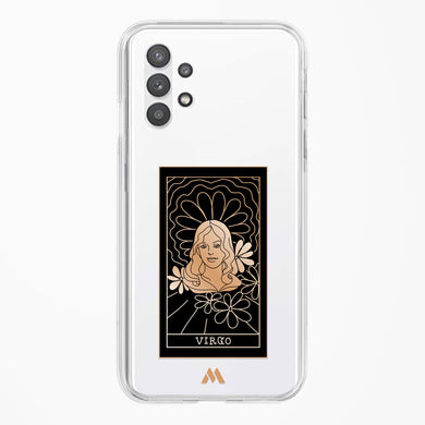 Tarot Card Zodiac Virgo Crystal Clear Transparent Case-(Samsung)