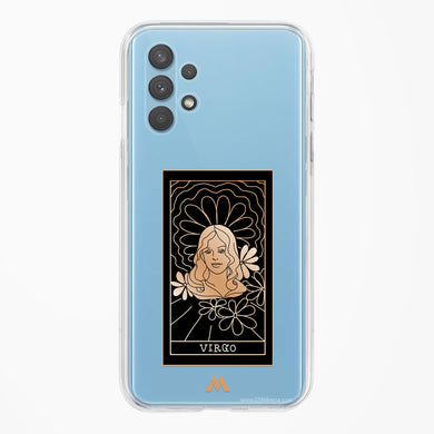 Tarot Card Zodiac Virgo Crystal Clear Transparent Case-(Samsung)