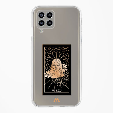 Tarot Card Zodiac Virgo Crystal Clear Transparent Case-(Samsung)