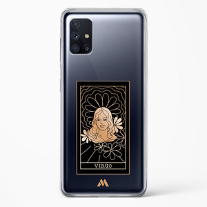 Tarot Card Zodiac Virgo Crystal Clear Transparent Case-(Samsung)