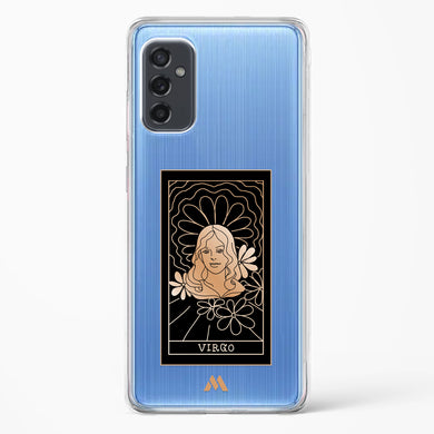 Tarot Card Zodiac Virgo Crystal Clear Transparent Case-(Samsung)