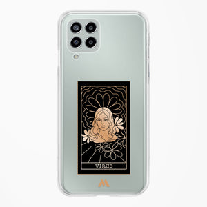 Tarot Card Zodiac Virgo Crystal Clear Transparent Case-(Samsung)