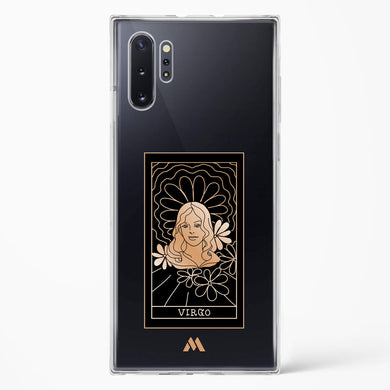 Tarot Card Zodiac Virgo Crystal Clear Transparent Case-(Samsung)