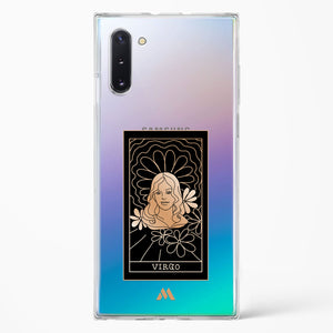 Tarot Card Zodiac Virgo Crystal Clear Transparent Case-(Samsung)