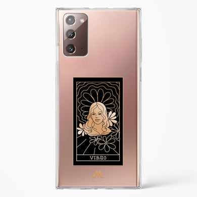 Tarot Card Zodiac Virgo Crystal Clear Transparent Case-(Samsung)