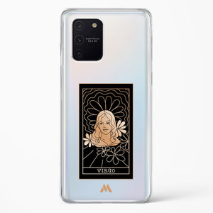 Tarot Card Zodiac Virgo Crystal Clear Transparent Case-(Samsung)