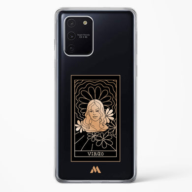 Tarot Card Zodiac Virgo Crystal Clear Transparent Case-(Samsung)