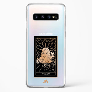 Tarot Card Zodiac Virgo Crystal Clear Transparent Case-(Samsung)