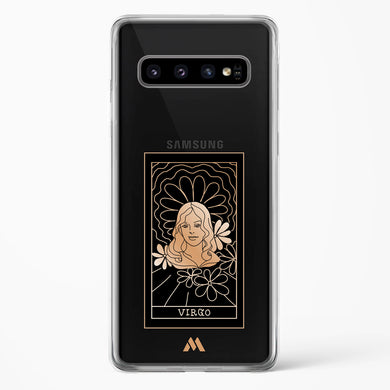 Tarot Card Zodiac Virgo Crystal Clear Transparent Case-(Samsung)