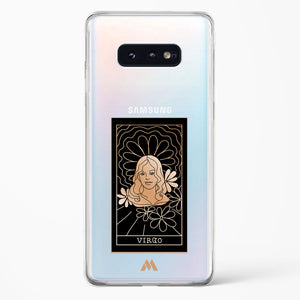 Tarot Card Zodiac Virgo Crystal Clear Transparent Case-(Samsung)