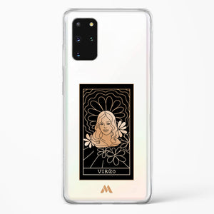 Tarot Card Zodiac Virgo Crystal Clear Transparent Case-(Samsung)