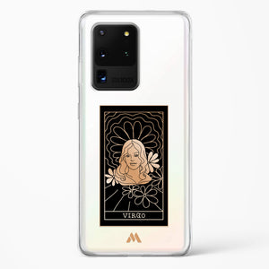 Tarot Card Zodiac Virgo Crystal Clear Transparent Case-(Samsung)