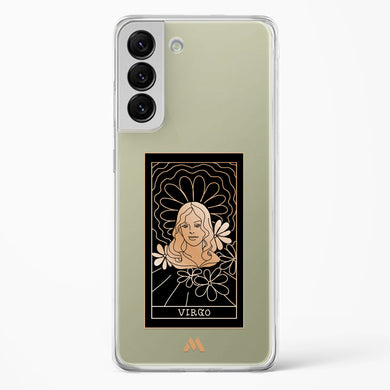 Tarot Card Zodiac Virgo Crystal Clear Transparent Case-(Samsung)