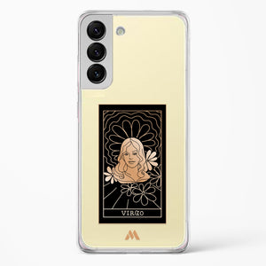 Tarot Card Zodiac Virgo Crystal Clear Transparent Case-(Samsung)