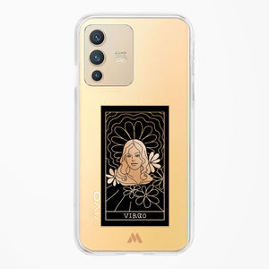 Tarot Card Zodiac Virgo Crystal Clear Transparent Case-(Vivo)