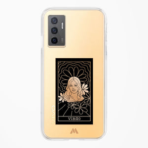Tarot Card Zodiac Virgo Crystal Clear Transparent Case-(Vivo)