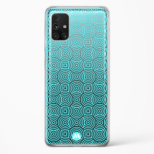Water Ripples Crystal Clear Transparent Case-(Samsung)